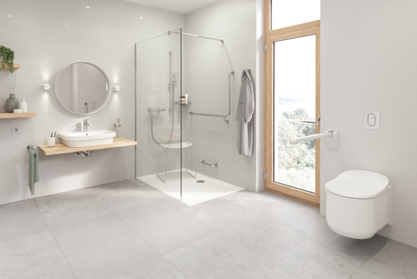Термостат для душа с душевым гарнитуром Grohe Grohtherm 800 34565 001 (34565001) хром Термостат для душа с душевым гарнитуром Grohe Grohtherm 800 34565 001 (34565001) хром
